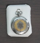 New Colibri Silver Plated Gold Accent Etched Engravewd Floral Pocket Watch. Fixed Price $49.99.