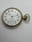 Rockford 16S 17J Grade 572 Sidewinder Gold Filled Antique Pocket Watch Runs. Fixed Price $145.00.