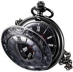 Mjscphbjk Vintage Pocket Watch For Men Roman Numerals Scale Quartz Wat.... Fixed Price $17.21.
