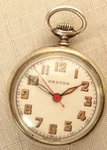 Croton Pendant Pocket Watch Antique Sterling Silver Sweep Second Runs Serviced. Fixed Price $185.99.