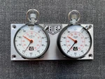 Heuer (REF.542.213) 12 Hour 0-60 Minute Register Rally Timer Serviced. Fixed Price $1068.88.