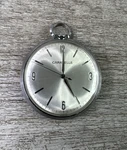 Caravelle Caliber 11DP 7-JEWEL Silvertone Pocket Watch Doesn Run Consistently. Fixed Price $35.80.