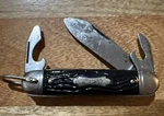 Antique Imperial Kamp King Folding Hunting Pocket Knife. Jackmaster. Fixed Price $40.00.