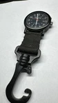 40MM Black Dakota Loop Watch Fob Quartz Runs (belt Is Broken). Fixed Price $15.99.