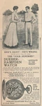 Magazine Ad 1902 Dueber-hampden Watch Co Canton, Oh "the 400" (#2). Fixed Price $8.00.