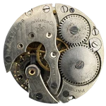 Antique 3/0S 1912 Crown Ee 7J Mechanical Hunter Pocket Watch Movement 730. Fixed Price $28.25.