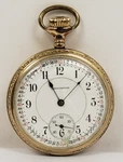 Burlington Watch Co. Chicago 1914 Pocket 19J - S16 Model Grade 106. Fixed Price $249.00.