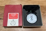 Heuer Trackmaster HS8032 Stopwatch With Box. Fixed Price $484.24.