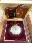 Antique Gruen Veri-thin 17 Jewel Mechanical Pocket Watch 10K Gold Filled Box. Fixed Price $324.00.