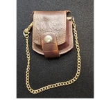 Franklin Mint Full Hunter Deer Dial Pocket Watch Quartz Roman Numerals Chain. Fixed Price $85.00.