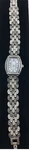 Vintage Mz Berger WS01 337 PC21 Silver Rhinestone Watch - No Battery. Fixed Price $35.00.