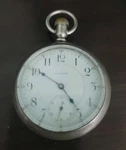 Waltham 1892 Sterling Silver Case Mens Pocket Watch - 18S Railroad Grade Co. Fixed Price $300.00.