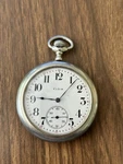 Vintage 1917 Elgin Pocket Watch Gr 311 Model 12S 7J Open Face For Repair. Fixed Price $75.00.