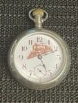 1908 New Era Usa Ny Standard Pocket Watch 18S Locomotive Train Dial Runs. Fixed Price $155.00.