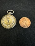 Vintage Sheffield Gold Tone Pocket Watch Pendant -swiss Made Manual Wind. Fixed Price $40.00.