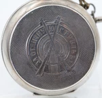 Imperial Russian 875 Silver 15J Swiss 1/2 Chronometre Pocket Watch, 54MM (nj). Fixed Price $399.95.