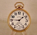 Illinois "bunn Special" 23J 10K Gold Filled Open Case 16S Railroad Pocket Watch. Fixed Price $975.00.