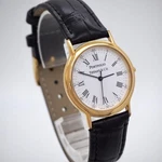 Antique Pocket Watch Tiffany & Co. Portfolio White Roman Dial Quartz. Fixed Price $657.00.