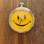 Vintage 1995 Joe Boxer Timex Smiley Face Quartz Pocket Watch No Clip 90S Y2K. Fixed Price $49.99.