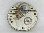 Rare & Hi Grade 45MM Gallet 19 Jewel Swiss Bridge Pocket Watch Mov't Dial. Fixed Price $160.00.