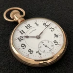1914 Illinois Bunn Special Railroad Pocket Watch 21J 16S 14K Gold-filled Superb!. Fixed Price $499.00.