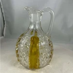 Antique Duncan & Miller 1885-1892 Amberette Cruet No Stopper. Fixed Price $50.00.