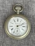 Antique Centennial Pocket Watch Cross & Beguelin 1776-1876 Runs. Fixed Price $205.50.