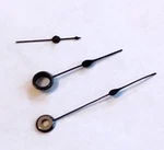 Elgin 18 Size Pocketwatch Blue Spade Hands Set Of 3 --BB-1484. Fixed Price $13.95.