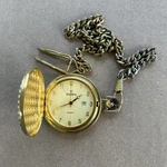 Elgin Quartz Pocket Watch Goldtone (new Battery). Fixed Price $25.00.