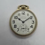 Hamilton 992B Railway Special 21J A6P Railroad Model Pocket Watch 16S Runs. Fixed Price $289.00.