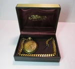 Marcel 17 Jewel Swiss Made Pocket Watch & Chain Box - Duck Hunting Theme. Fixed Price $48.55.