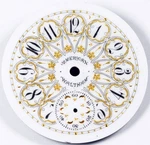 Waltham Rare Ultra Fancy Size Model 1883 Pocket Watch Dial. Fixed Price $690.00.