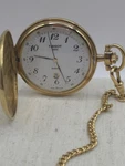 Tissot Savonnette Quartz Pocket Watch Swiss Made Case Engraved. Fixed Price $127.00.