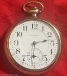 1902 Waltham Vanguard 18S Mod 1892 23J 10K Goldfilled Open Face Case. Fixed Price $495.00.