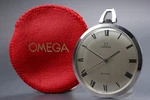 Vtg 1970 Mint Omega De Ville CAL.601 REF.131.1714 Hand Winding Pocket Watch. Fixed Price $544.89.