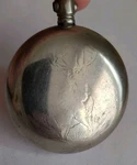 1890'S Philadelphia 18S Silverode Railroad Pocket Watch Case Elk Engraving Clean. Fixed Price $89.00.