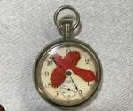 Vintage Elgin Pocket Watch Porcelain Cardinal Dial 15J Runs Fine. Fixed Price $195.00.