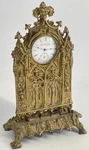 Gothic Cathedral Bronze Watch Holder Elgin Pocket Elk Tooth Fob Chain. Fixed Price $849.00.