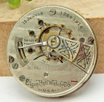 Antique 1907 Elgin 317 18S 15 Jewel Openface Pocket Watch With Dial Hands. Fixed Price $79.00.