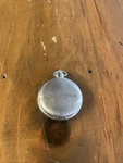 Remington Pocket Watch Silver Tone Made Japan May Need Battery (BRD)#25. Fixed Price $19.95.
