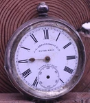 J.g. Graves Sheffield Swiss Keywind 935 Silver Men's Pocket Watch 49.3MM (bn). Fixed Price $74.95.