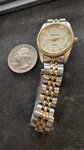 Watch-it Quartz Two-tone Silver Gold Dress Japan Movt Luminous Hands. Fixed Price $14.99.