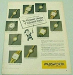 1953 Print Wadsworth Men's & Ladies Wrist Watches Elgin Co.. Fixed Price $17.43.