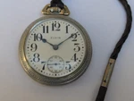 Vintage 1915 Elgin Pocket 17J Watch 18S Grade 331 Model Locomotive For Repair. Fixed Price $115.00.