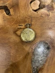 Vintage Ciprini Quartz Pocket Watch With Ornate Gold-tone Case. Fixed Price $35.00.