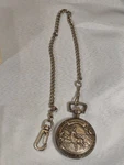 Vintage Elk Remington Quartz Pocket Watch Untested. Fixed Price $15.00.