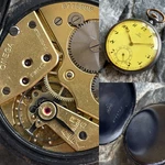 Antique Omega Swiss Made Old Pocket Watch 15 Jewels. Fixed Price $252.00.