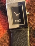 Dolce & Gabbana DW0507 Shout Logo Strap Black Dial Silver Tone Women's Watch. Fixed Price $99.00.