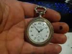 Vintage Vulcain 17 Jewel Incabloc Swiss Railroad Pocket Watch. Works. Fixed Price $165.00.