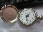 Westclox Pocket Watch "the Kentuckian" Hunting Scene Military Time Elk On Dial. Fixed Price $16.74.